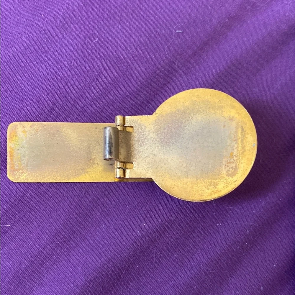 Coca Cola Gold and Red Bottle Cap Money Clip